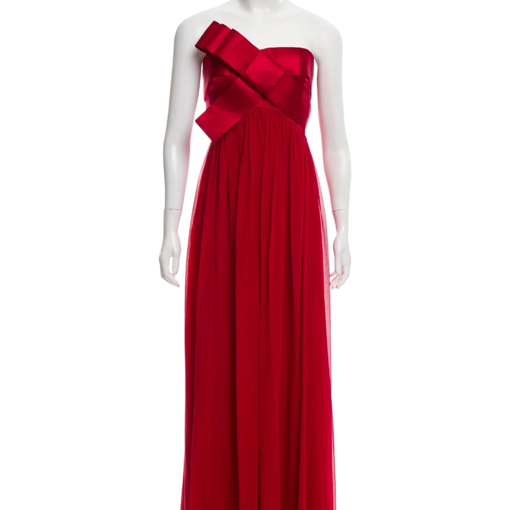 Marchesa Notte "Bow Bust Gown"